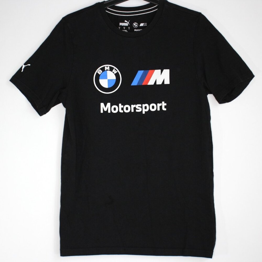 Puma x BMW Mens Small Motorsport Big Logo T-Shirt A1714
